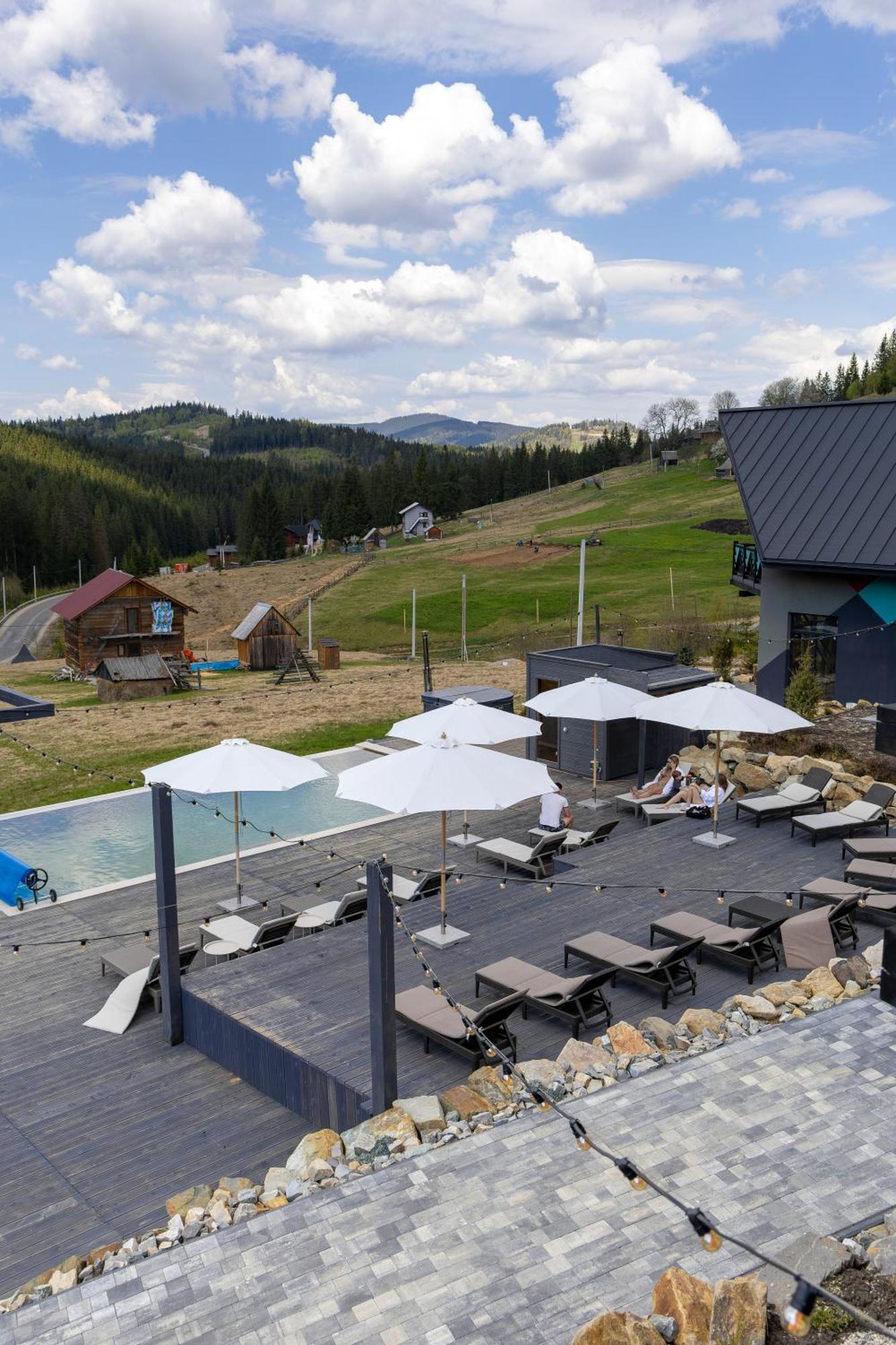 Котеджі Грань Bukovel Exterior foto